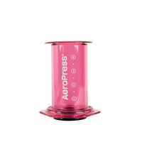 AeroPress Clear Coffee Makers - Clear & Colours