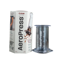 AeroPress Clear Coffee Makers - Clear & Colours