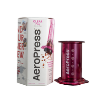 AeroPress Clear Coffee Makers - Clear & Colours