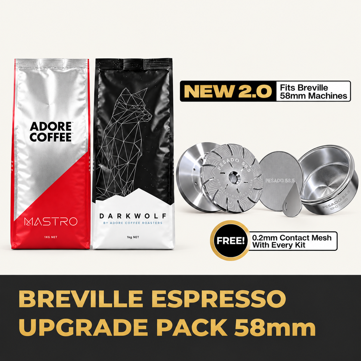 Breville Espresso Upgrade Pack 58mm